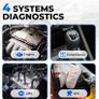 TOPDON OBD2 Scanner ArtiDiag500, Engine Transmission ABS SRS Diagnostic Tool, SAS Calibration/Throttle Reset/Oil Reset, AutoVIN, Car Battery Voltage Test, Wi-Fi Free Update Image 2