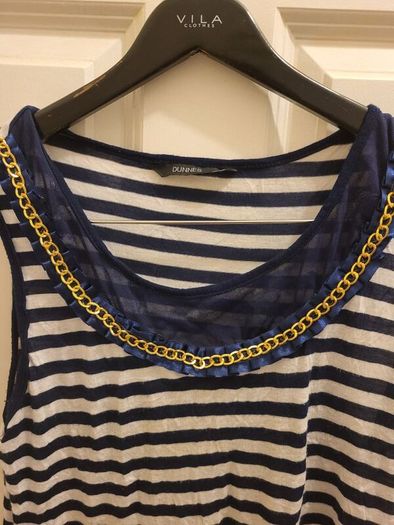Womens striped tank top Size 12