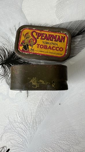 Vintage tin box