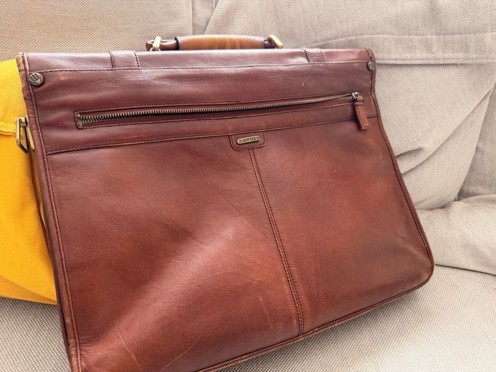 leather laptop bag