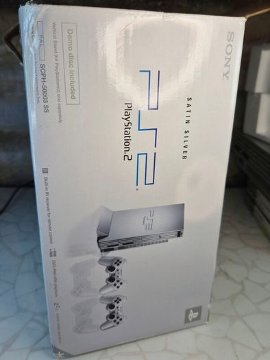 Ps2 Satin Silver Boxed