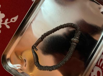 man H&M metal bracelet