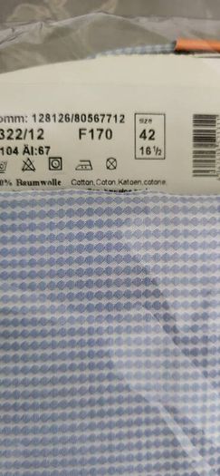 Externa Srirt 16.5 Slim Fit
