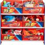 Disney Cars Kids Bedroom Storage Unit with 6 Bins Image 2