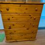 Solid pine Wardrobe plus chest of drawers and bedside table Image 4