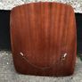 Stunning large mid-century Mirror on wood Image 5