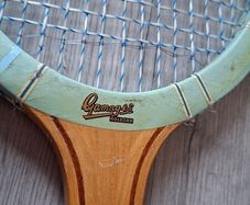 Vintage tennis racket