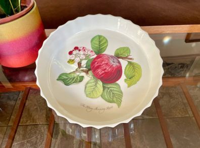 Rare Retired Pamona Portmeirion Quiche or Pie Dish