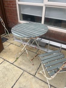 Garden table/chair set