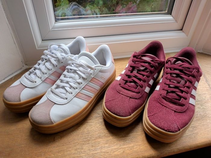 2 pairs of kids adidas runners UK 4.