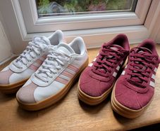2 pairs of kids adidas runners UK 4.