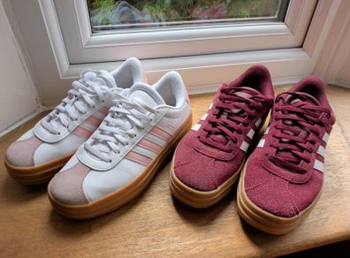 2 pairs of kids adidas runners UK 4.