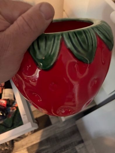 Large strawberry bowl