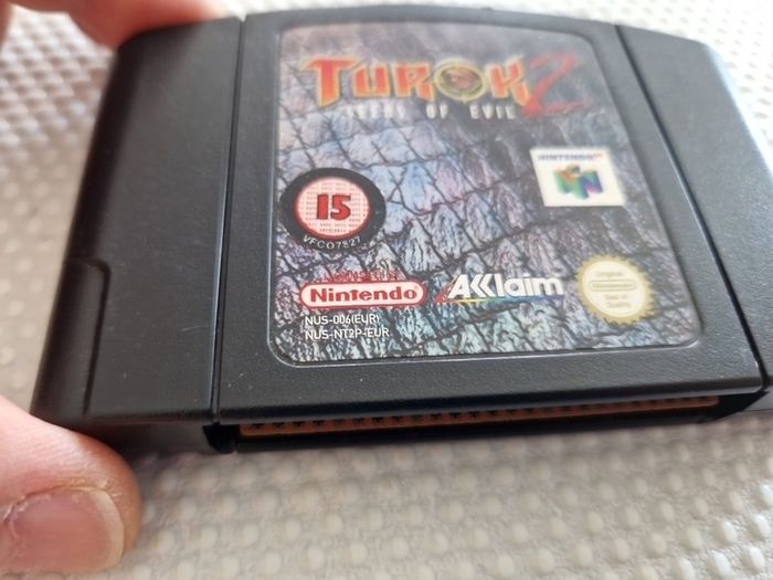 Turok 2  Seeds of Evil  Nintendo 64 N64 Games Original