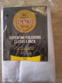Simoniz 5 pack of polishing cloths