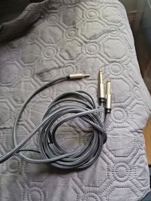 2 phono to 3.5mm 3m cable