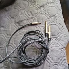 2 phono to 3.5mm 3m cable