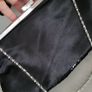 Black bling clutch bag with chain strap Image 7