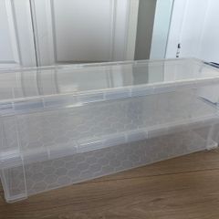 Two Storage Boxes (good for wrapping paper)