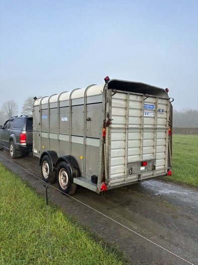 12x6 ifor Williams cattle trailer