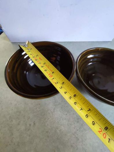 Set of 2 Irish bantry handmade pottery small  bowl