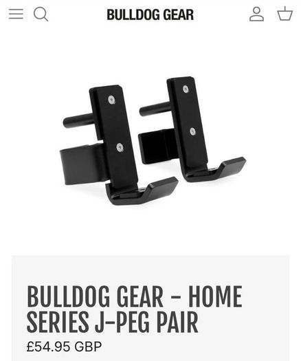 Bulldog Gear - Home gym series squat rack with pull up bar.