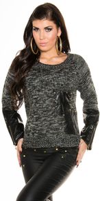 quality warm sweater Size uni fits mlxl 10-12-14