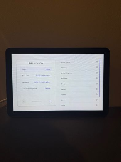 Logitech Tap Scheduler - Room Booking Panel - PoE