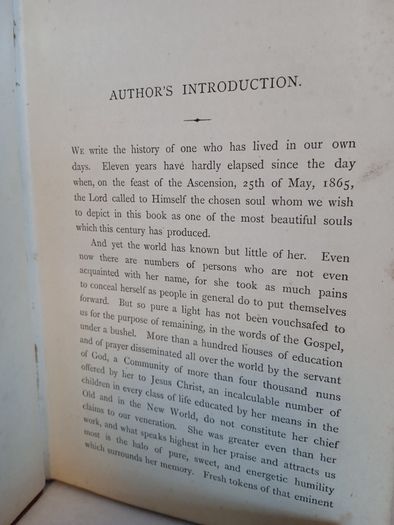 The Life of the Very Reverend Mother Madeleine Louise Sophie Barat: Foundress of the Society of the Sacred Heart of Jesus by M. L'Abbe Baunard (2 Vol. Set) (CP124)