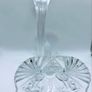 Pair of vintage French crystal candle holders Image 2
