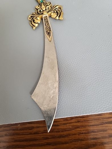 Letter opener scimitar