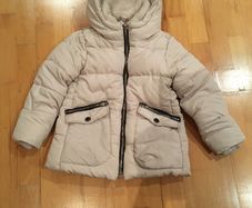 Zara Girls Down Jacket, size- 7years