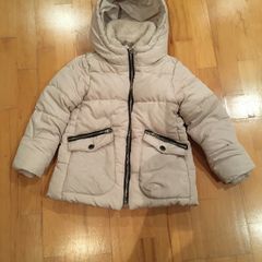 Zara Girls Down Jacket, size- 7years