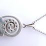 Vintage Celtic Knot Pendant and Necklace length 20" - 5,70g Image 5