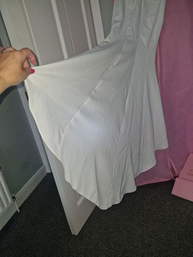 Ivory white Debs dress