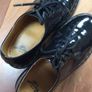 Doc (Dr) Martens Black Shiny Patent Laced Shoes - Size 4 Image 3