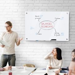 Magnetic Glass Dry Erase Whiteboard
