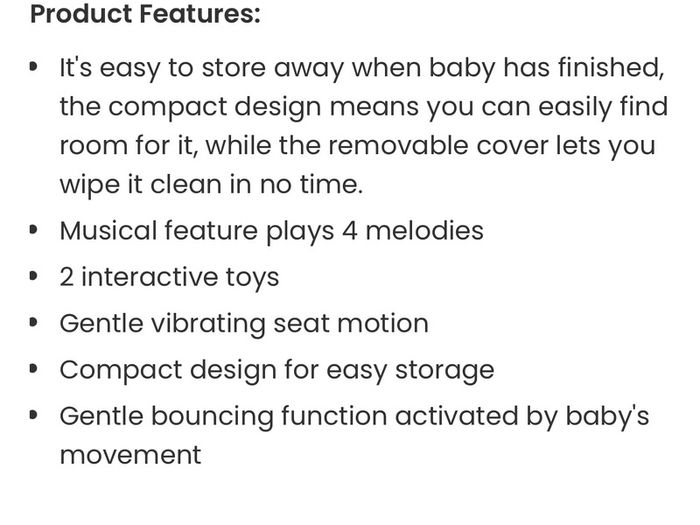 Baby bouncer