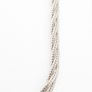 Vintage Sterling Silver Braided Herringbone Chain Image 2