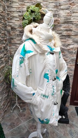 Vintage 1980's  Belfe Vera Puimino d'Oca ladies winter jacket  Made in Italy  Size 14 Unique vintage piece Amazing condition for its age
