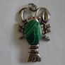Pendant - Charm - Malachite Image 3