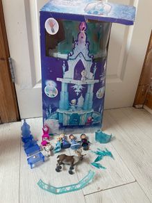 Frozen castle and characters