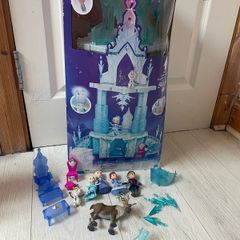 Frozen castle and characters