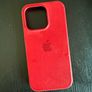 Bundle of 5 iPhone 14 Pro cases silicone and leather Image 3