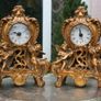 Two Vintage Clocks with Angels 7,4" x 6" (both clocks work - they run on batteries) Image 2
