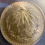 1933 Mexico Un Peso ICG graded MS64 Image 3