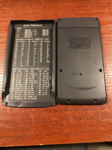Casio scientific calculator