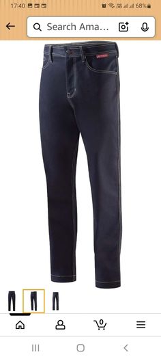 arc flash work jeans