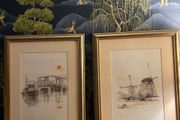 Two lovely prints by danish artist Mads Stage
