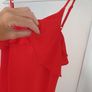 PRIMARK red frill slip dress Sz 14 - Bnwt Rrp 16 Image 4